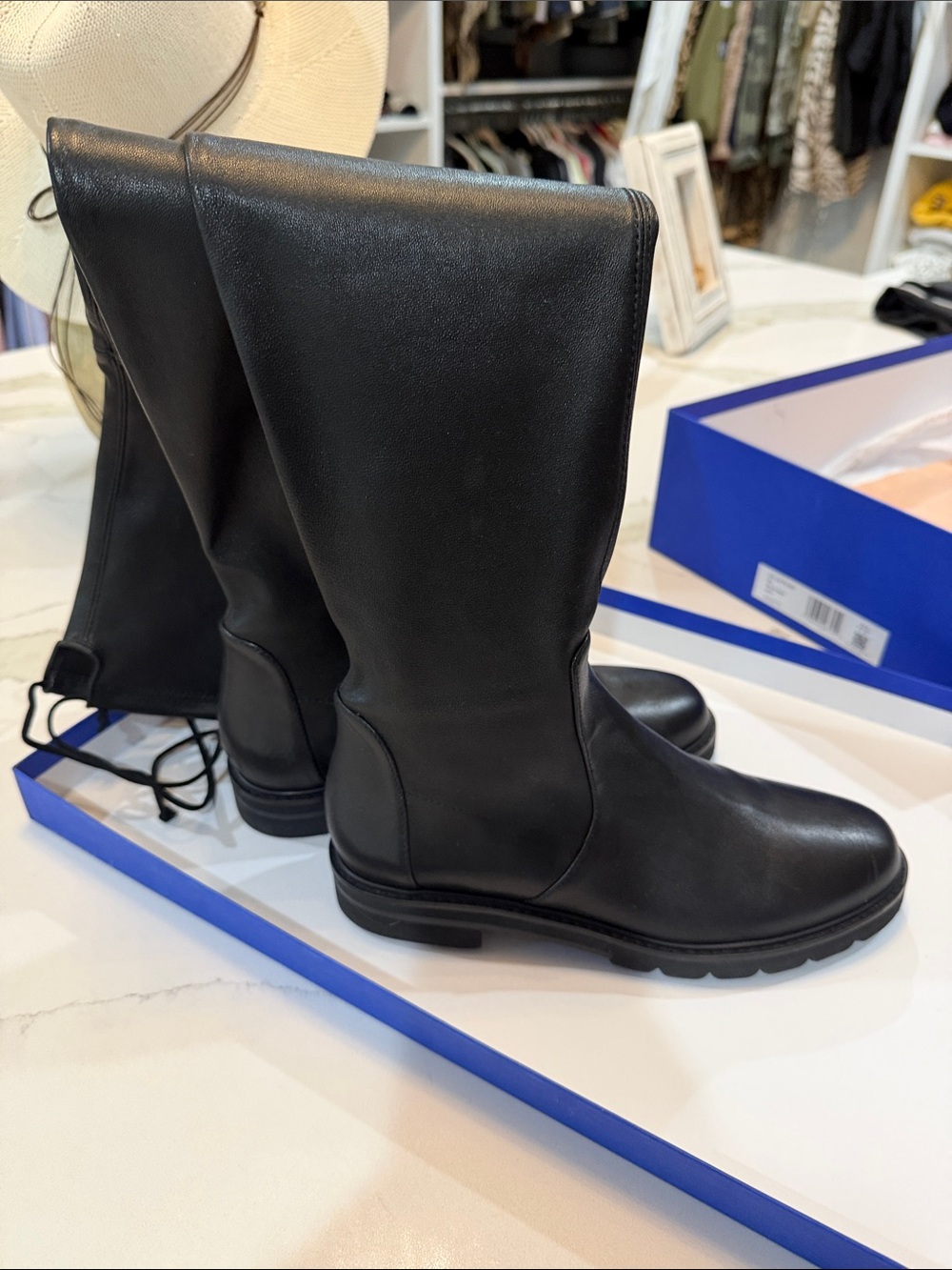 Stuart weitzman leather boots